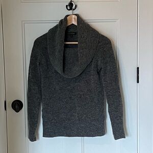 Banana Republic Charcoal Cowl Neck Sweater